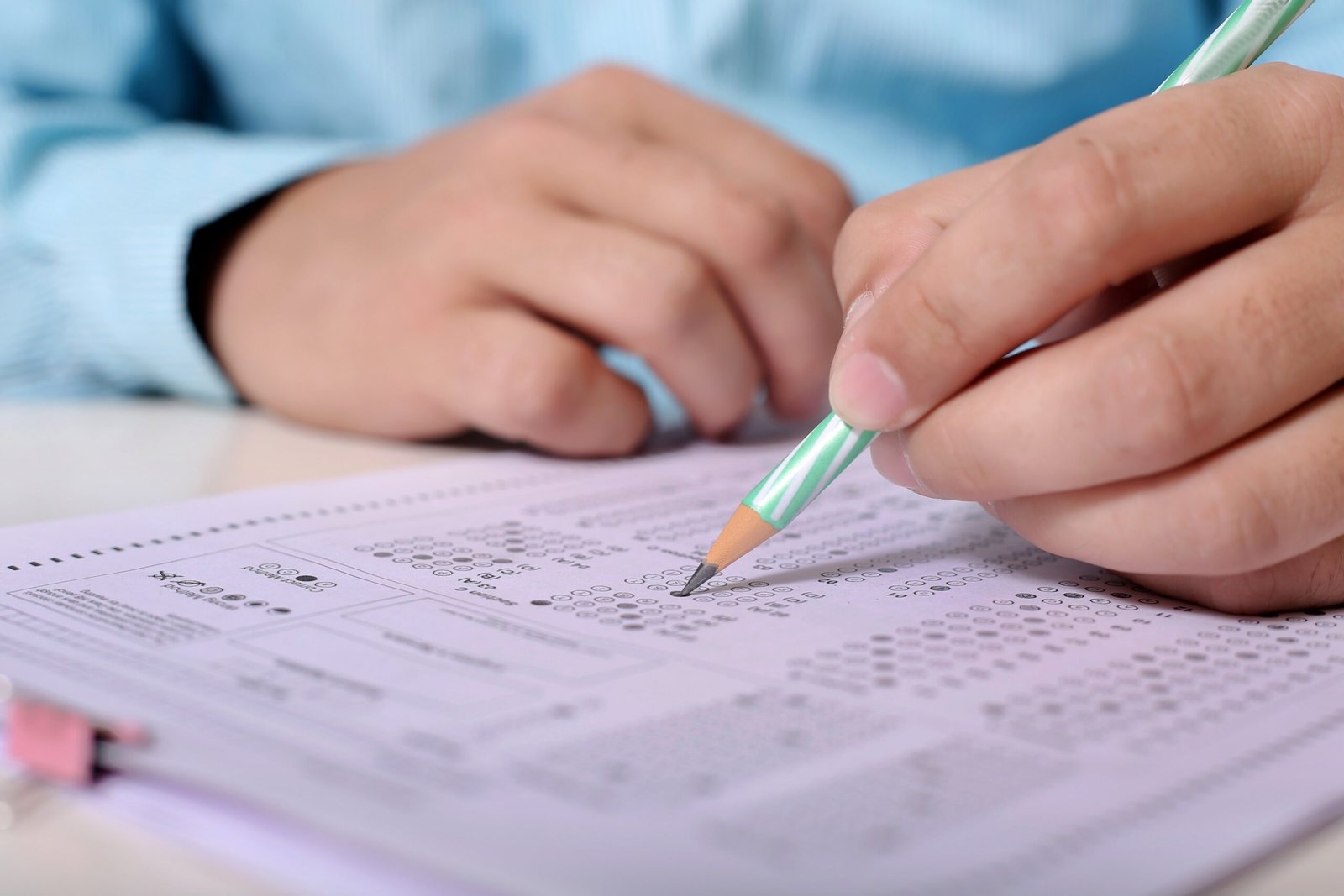 JEE student analysing mock test questions and preparing for the next attempt